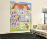 Annabel Spenceley It’s a Girl’s World Huge Wall Mural Art Print Poster Mural