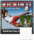 Kickin It: Women's Soccer  - 2013 12-Month Calendar Calendars