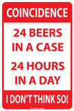 24 hours in a day 24 beers in a case shirt