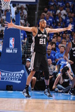 Oklahoma City, OK - June 2:  Tim Duncan Photographic Print by Andrew Bernstein