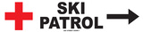 Ski Patrol Tin Sign