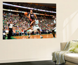 Boston, MA - June 3: Shane Battier and Kev Wall Mural by Jesse D. Garrabrant