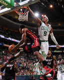 Boston, MA - June 3: Norris Cole and Rajon Rondo Photographic Print by Brian Babineau