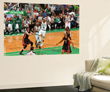 Boston, MA - June 3: Rajon Rondo Wall Mural by Jesse D. Garrabrant