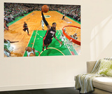 Boston, MA - June 3: LeBron James Wall Mural by Jesse D. Garrabrant
