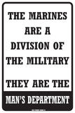 The Marines… Cartel de chapa