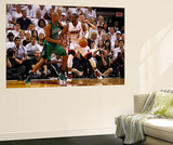 Miami, FL - May 28: Dwyane Wade and Ray Allen Wall Mural by Mike Ehrmann