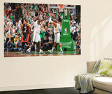Boston, MA - June 3: Kevin Garnett and Paul Pierce Print by Jesse D. Garrabrant