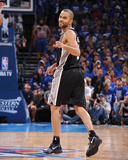 Oklahoma City, OK - June 2: Tony Parker Fotografisk tryk af Andrew Bernstein