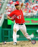Gio Gonzalez 2012 Action Photo