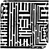 Maze of Uppercase B Posters by Yonatan Frimer