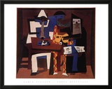 Three Musicians, c.1921 Prints by Pablo Picasso
