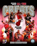 Miami Heat All Time Greats Composite Photo