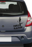 Paris Rockin Wall Decal