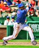 Elvis Andrus 2012 Action Photo