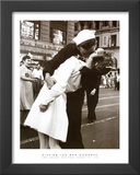 Kissing the War Goodbye (Times Square, New York City,, c.1945) Prints