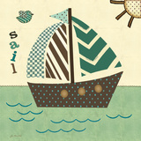Sails West Prints by Jo Moulton