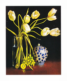 White Tulips Art by Peter Fraenkel