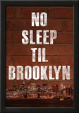 No Sleep Til Brooklyn Music Poster Prints