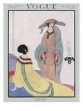 Vogue Cover - November 1919 Premium Giclee Print by Helen Dryden