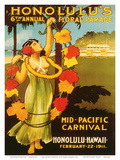 Mid Pacific Carnival, 6th Floral Parade c.1911 Posters