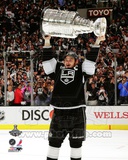 Dustin Brown with the Stanley Cup Trophy after Winning Game 6 of the 2012 Stanley Cup Finals Photo