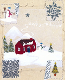 Walking In A Winter Wonderland II Art by Hannah Martin