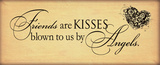 Friends are Kisses Kunstdrucke von Stephanie Marrott