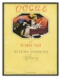 Vogue Cover - September 1923 Premium Giclee Print by Bradley Walker Tomlin