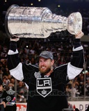 Jeff Carter with the Stanley Cup Trophy after Winning Game 6 of the 2012 Stanley Cup Finals Photo