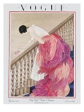 Vogue Cover - November 1924 Premium Giclee Print by George Wolfe Plank