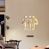 Thinkers Wall Decal by Jason Freeny