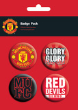 Manchester United Badge Pack Badge