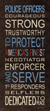 Police Posters by Kathy Middlebrook