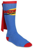 The Big Bang Theory - Bazinga Cape Socks Superman Novelty