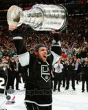 Anze Kopitar with the Stanley Cup Trophy after Winning Game 6 of the 2012 Stanley Cup Finals Photo