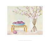 Cherry Blossoms And Plums Posters by Elizabeth Allen