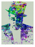 Duke Ellington Watercolor Affiche par  NaxArt