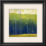 Summer Leaves Framed Giclee Print by Teri Jonas