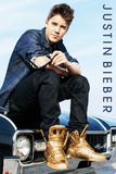 Justin Bieber-Car Photo
