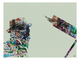 NaxArt - Thelonious Monk Watercolor Plakát