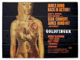 Goldfinger projection Wood Sign