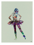 Ballerina Watercolor Posters par  NaxArt