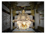 Nikko Golden Sculpture Front Posters by  NaxArt