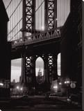 Manhattan Skyline From Dumbo Reproduction transférée sur toile par Michel Setboun