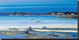 KerfilyMarée Basse Stretched Canvas Print by Kerfily 