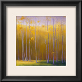 Autumn Leaves Framed Giclee Print by Teri Jonas