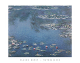 Waterlilies Poster by Claude Monet