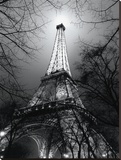 Sa Majesté La Tour Eiffel Stretched Canvas Print by Antoine Carrara