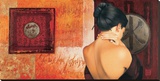 GrauxSoupir Effleuré Reproduction transférée sur toile par David Graux